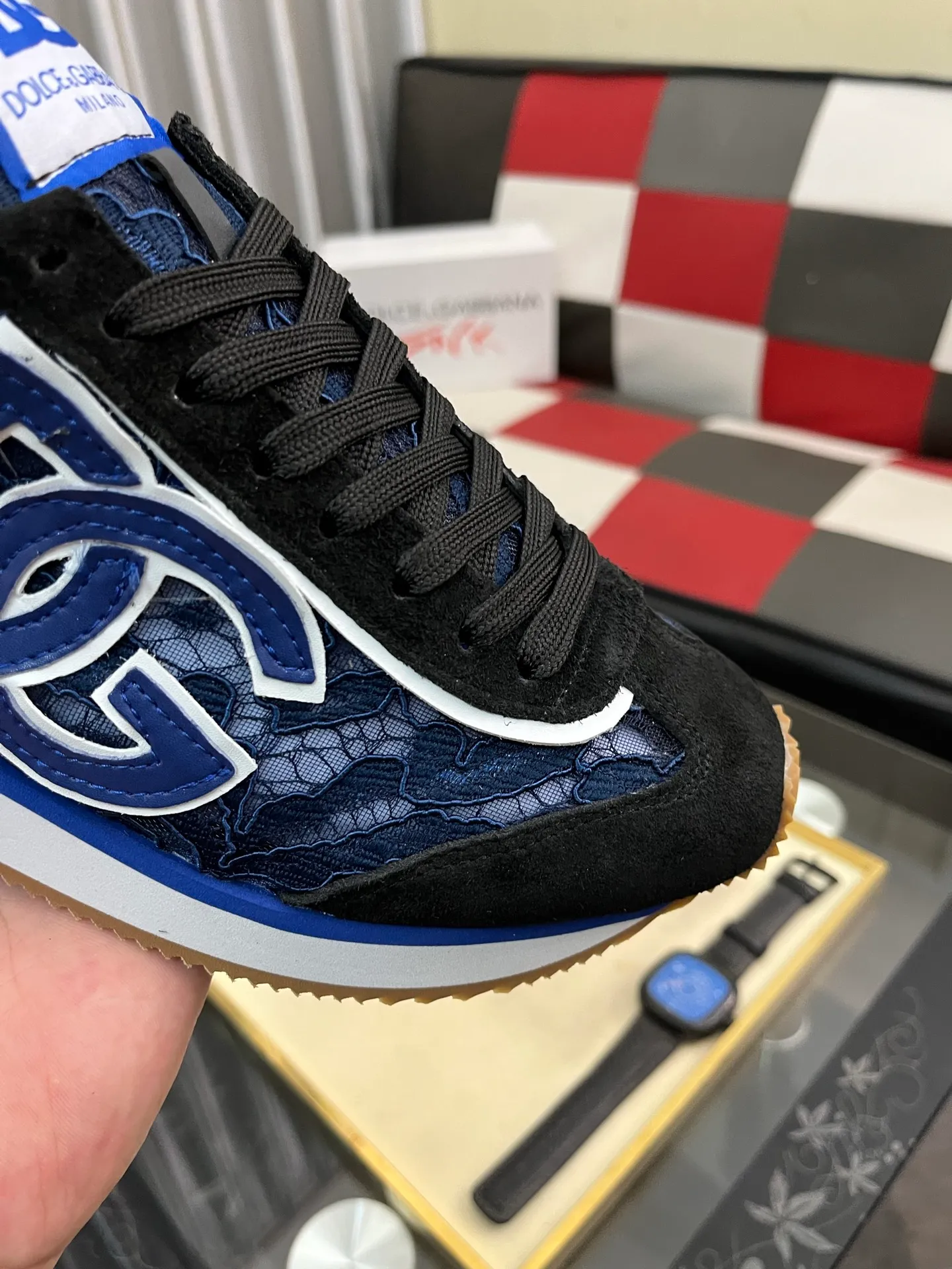 Men's men's shoes 💰438⌚️⌚️【DG～】couple casual shoes 2025z cabinet sales simultaneously 🔶Size: 36-46 #️⃣ 🔷1 color🔜The upper is made of multi-material splicing➕Mesh lining, comfortable and breathable, sole: original comfortable and wear-resistant outsole, ⚠️real thing📱photographed🎬real thing is better📢📢📢